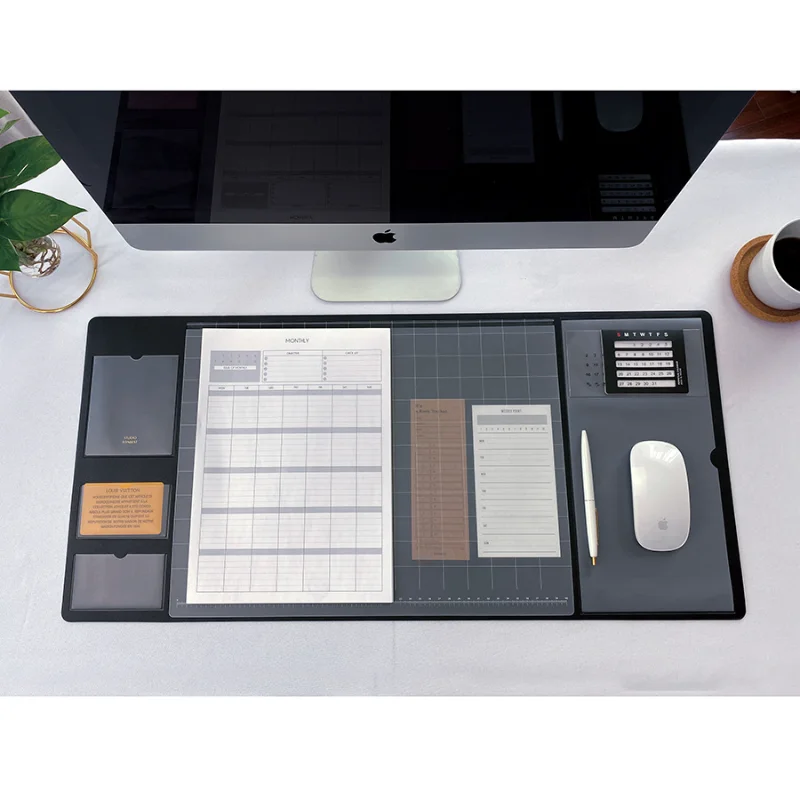 Gaming Keyboard And Mouse - Tapete de Mesa Portátil Grande para