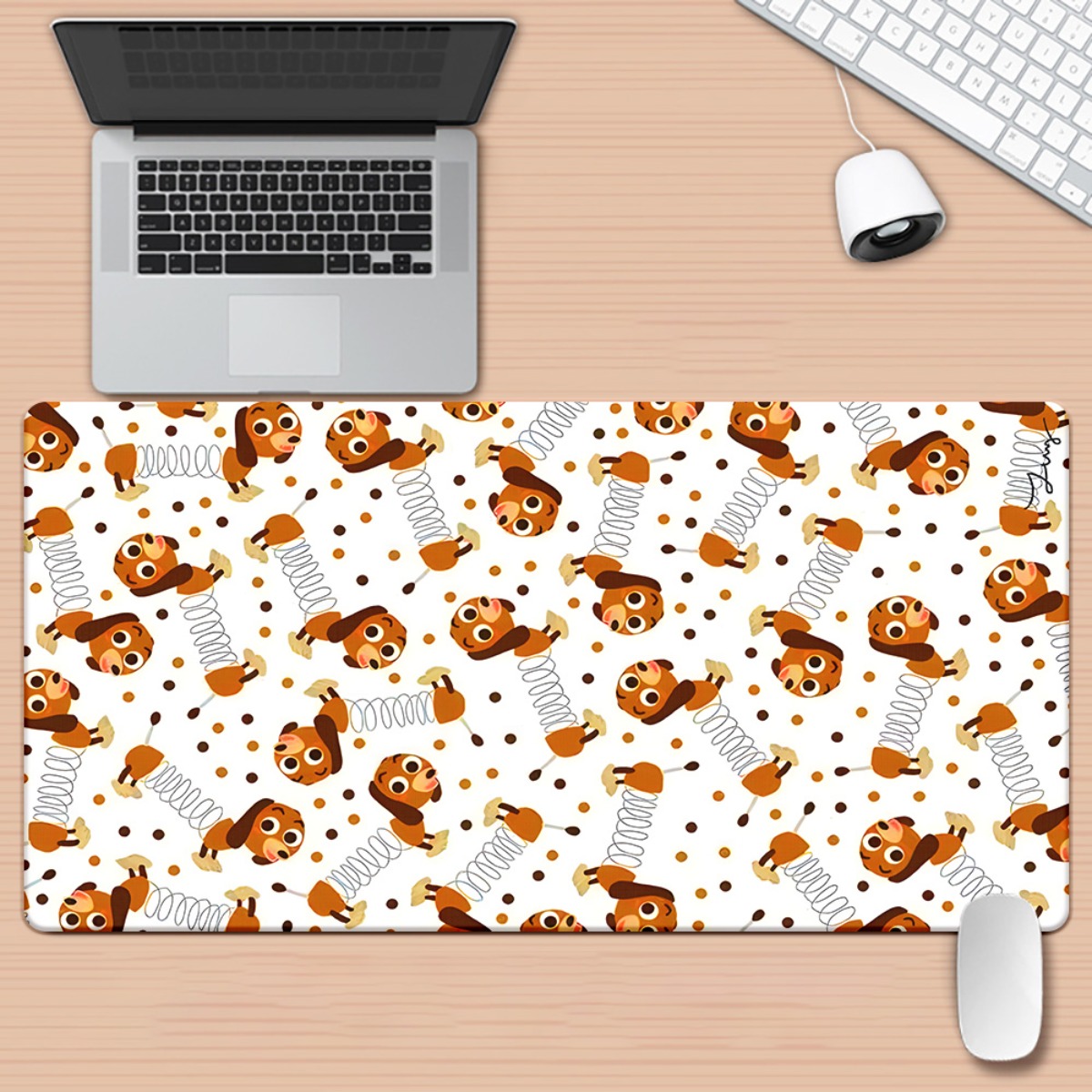 Gaming Keyboard Brand - Mousepad XXL Multifuncional com Impressão HD