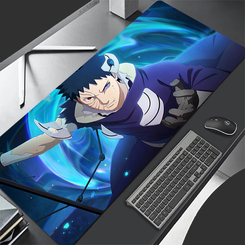 Gaming Keyboard Noise - Mouse Pad Grande Anime Naruto Obito