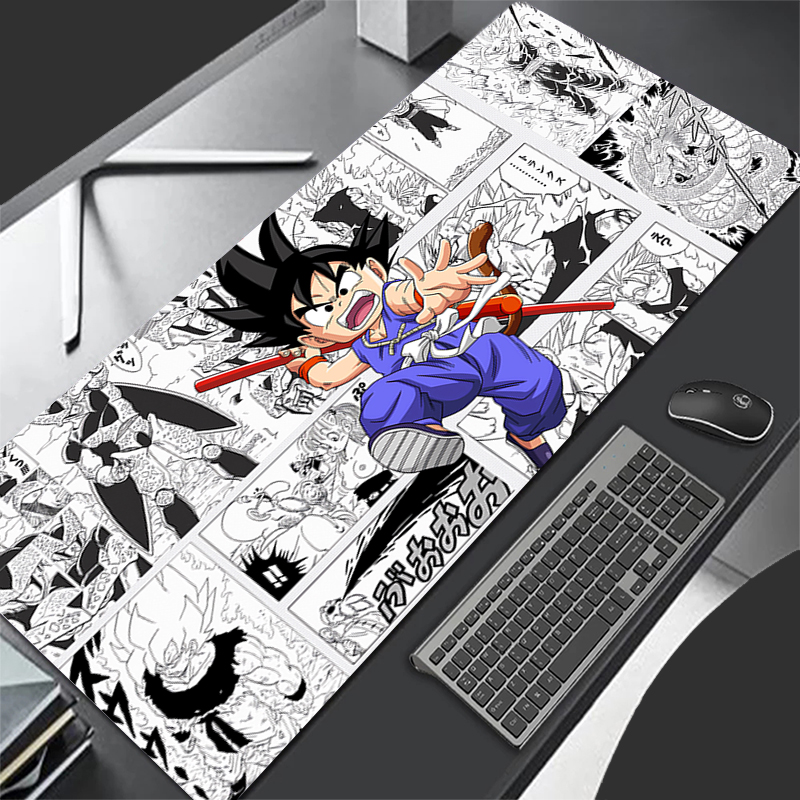 Gaming Keyboard And Mouse - Mousepad computador novo goku mouse pads