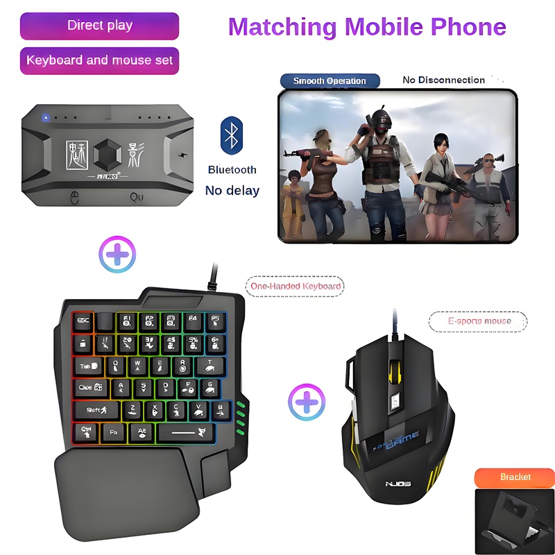 Conversor de Jogo M1 Pro para  - Gaming Keyboard And Mouse Set avaliação e preço