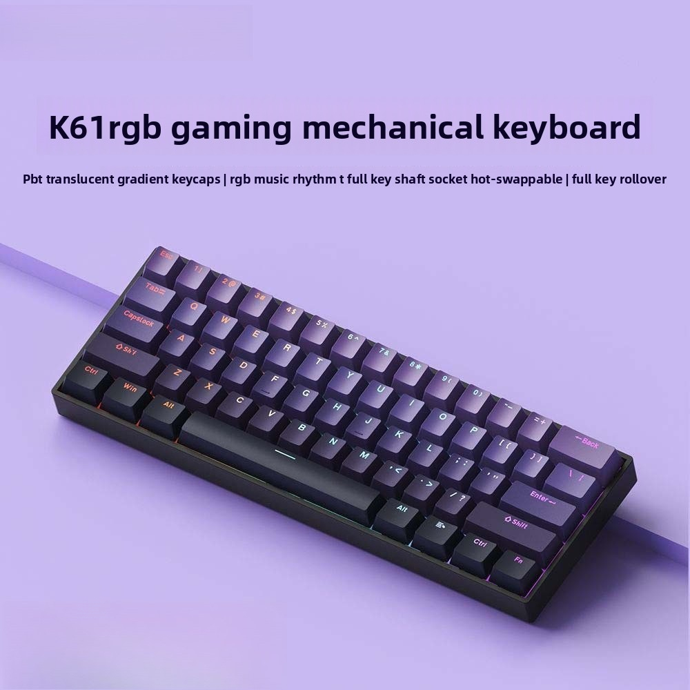 Teclado Mecânico Sem Fio 60% B - Gaming Keyboard Mobile avaliação e preço