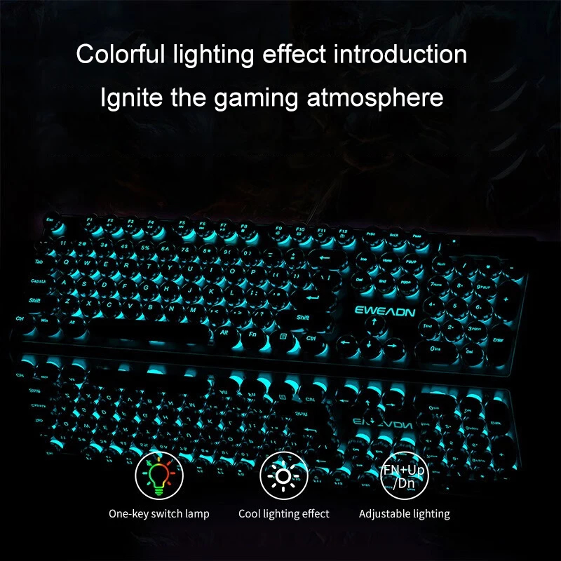 Conjunto de Teclado e Mouse co - Gaming Keyboard And Mouse avaliação e preço