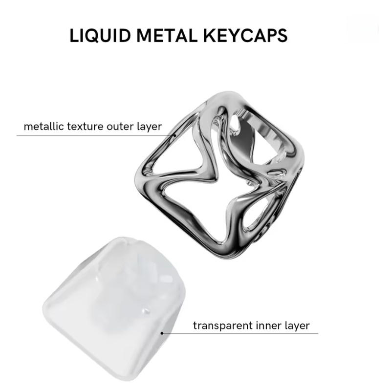 Teclas translúcidas com galvan - Gaming Keyboard Brand avaliação e preço
