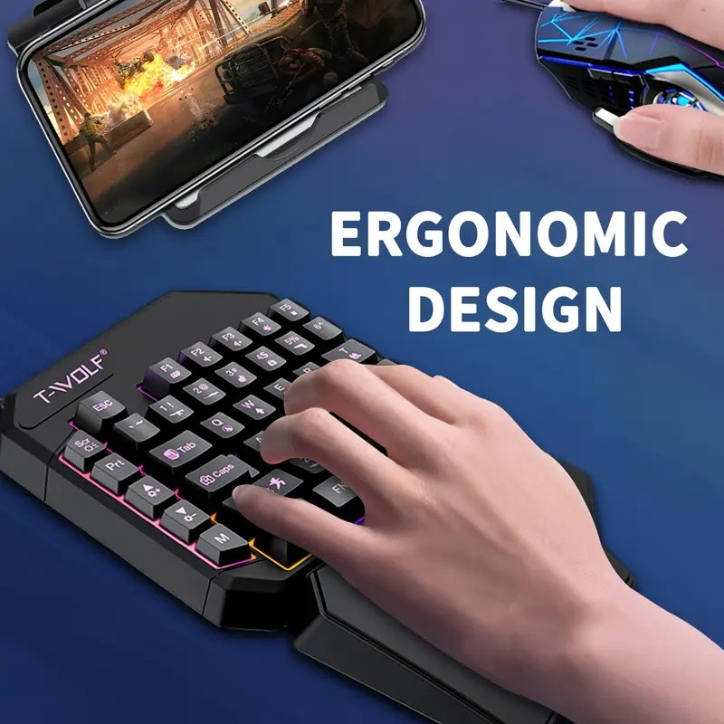 Conversor de Jogos Móveis 2-em - Gaming Keyboard Mobile avaliação e preço