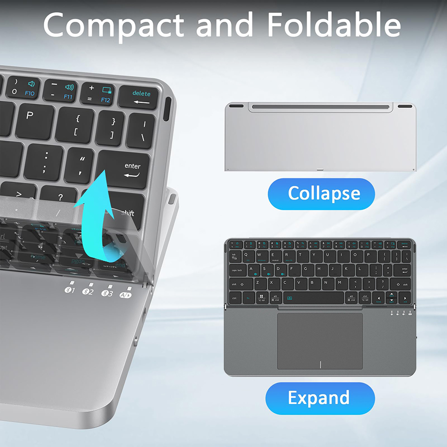 Jomaa Teclado Dobrável Sem Fio - Gaming Keyboard Mobile avaliação e preço