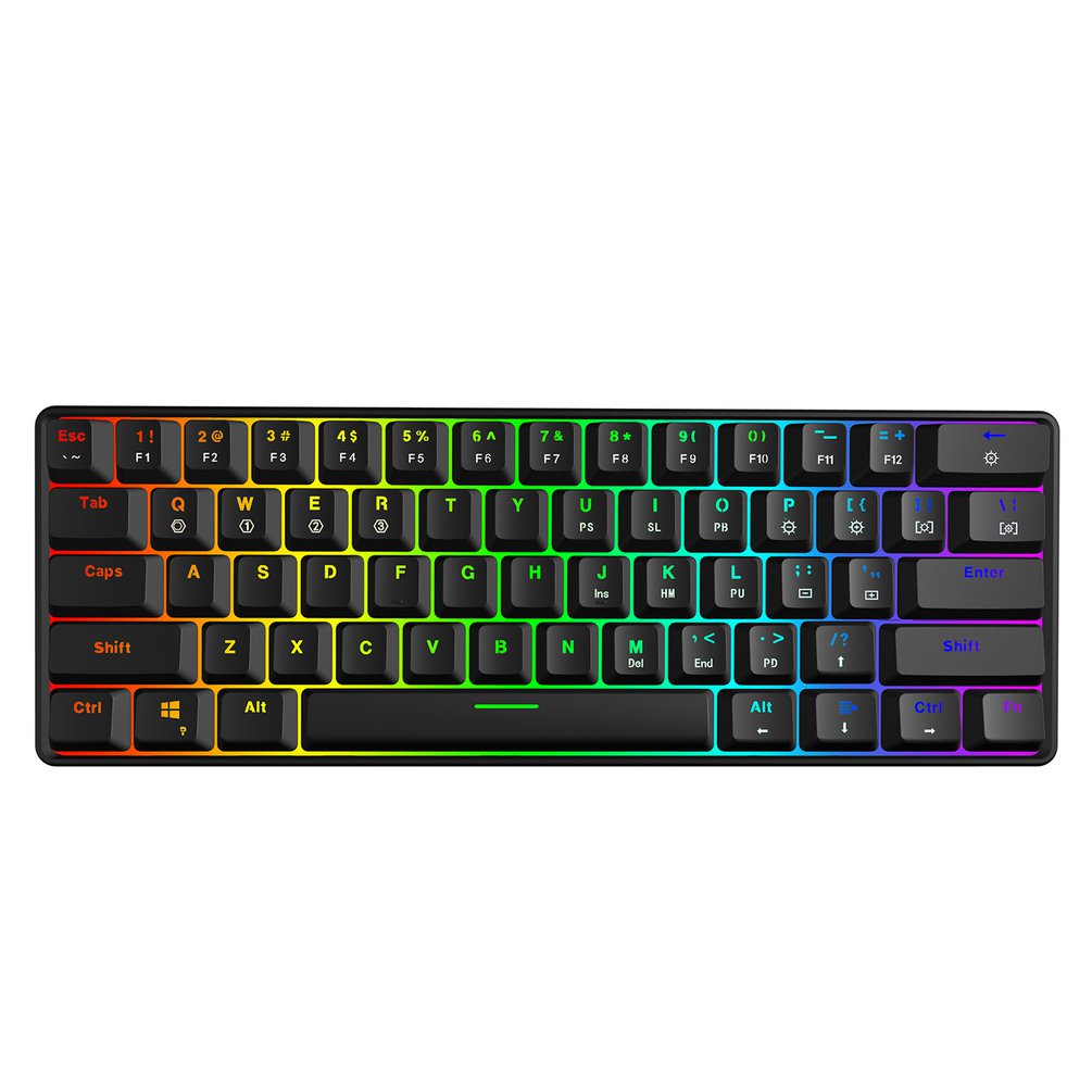 Skyloong gk61 mini teclado ópt - Gaming Keyboard Mobile avaliação e preço
