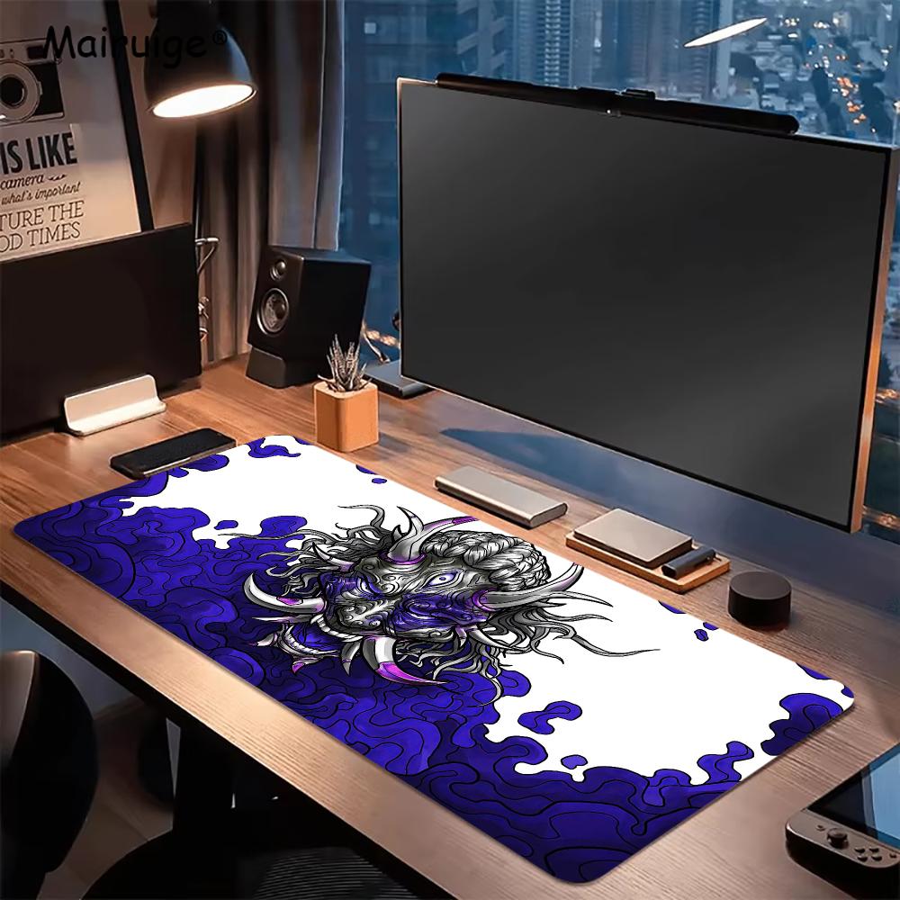 Mouse Pad Oni Hannya Grande pa - Gaming Keyboard And Mouse Set avaliação e preço