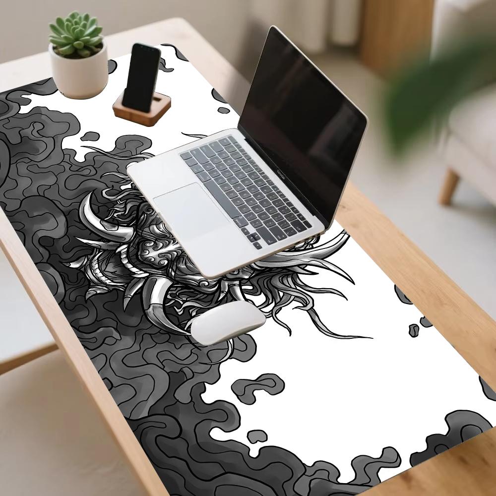 Mouse Pad Oni Hannya Grande pa - Gaming Keyboard And Mouse Set avaliação e preço