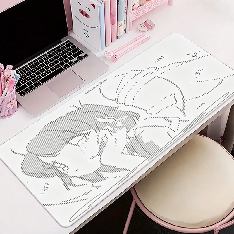 1Pç Mouse Pad de Couro Anime A - Gaming Keyboard And Mouse avaliação e preço